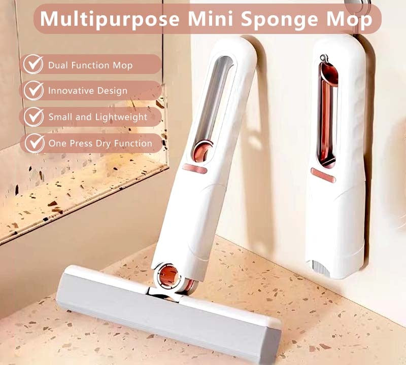 Multipurpose Mini Sponge Mop Portable And High Absorption Sponge