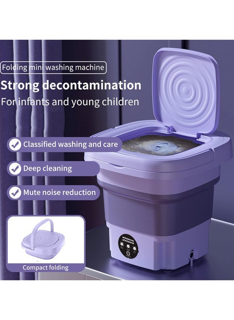Portable Mini Foldable Washer and Spin Dryer
