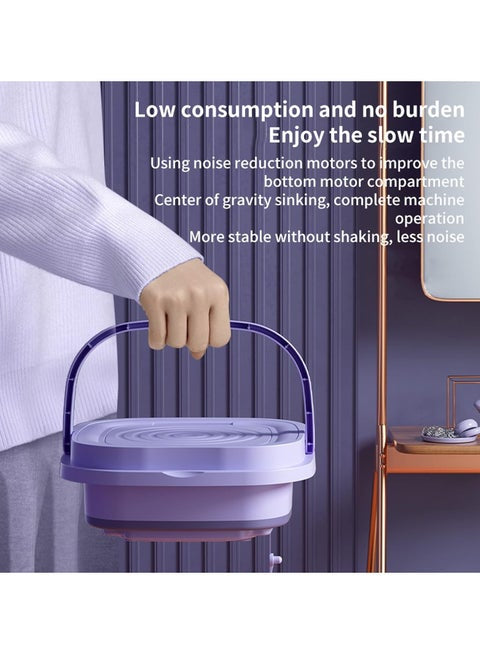 Portable Mini Foldable Washer and Spin Dryer