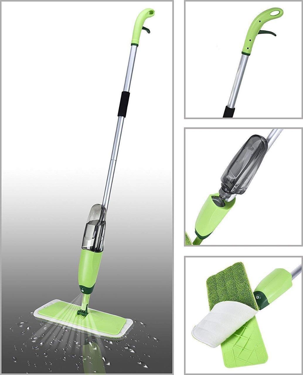2-in-1 Floor Mop with Refillable Spray