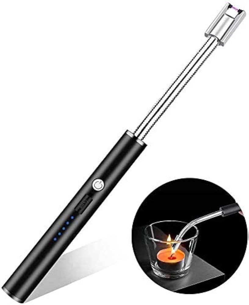 Flameless Electric Lighter – Safe, Smart & Stylish, Now With 360° Neck